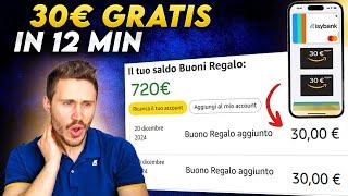 30€ Gratis Buono Amazon in 12 min! Miglior Promo Bancaria 2025