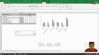 Membuat Grafik Dengan Microsoft Excel 2016 | #belajarexcel #microsoftexcel