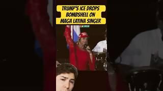 Trump’s ICE STUNS MAGA Latina Singer