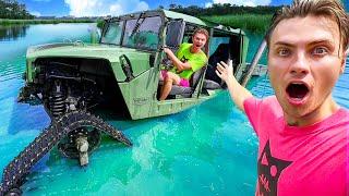 I DROVE A HUMMER 10ft UNDERWATER!!