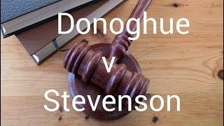 Donoghue v Stevenson 1932 | Duty of Care & the Snail in the Bottle | Law Case Summary Reasoning