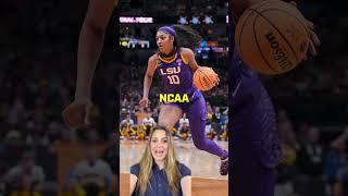 LSU vs. Iowa: Angel Reese taunts Caitlin Clark! 