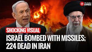Israel-Iran War Escalates: 224 Dead in Iran, Missile Barrages Rock Middle East | Trump | Netanyahu |