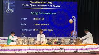 Kaun Karath Tore.. | Raag Bageshri | Srenish & Samvith | GuruVandana-2024 | Tablagyan Academy