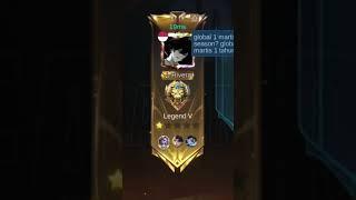 Global 1 martis 4 season berturut turut #mobilelegends