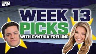 Week 13 Picks with Cynthia Frelund