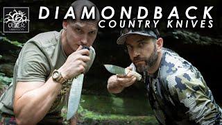 Make a Survival Fire w/ Diamondback Country Knives !!!