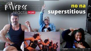 RiVERSE Reacts LIVE: 'superstitious' by no na (Official Music Video)