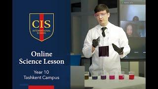 CIS Tashkent: Online Science Lesson, Year 10