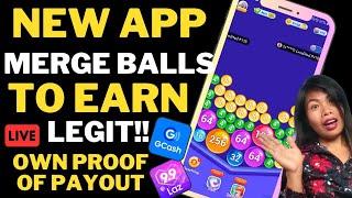 MERGE BALLS TO EARN: NEW FREE EARNING APP | LEGIT OWN PROOF OF PAYOUT | MERGE PARTY APP REVIEW