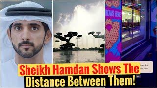 Sheikh Hamdan Shows The Distance Between Them ! | Sheikh Hamdan | Fazza | Crown Prince Of Dubai