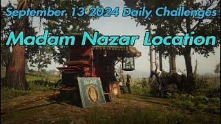 Red Dead Online Daily Challenges Madam Nazar Location September 13 2024 #rdr2 #rdo #reddead2online