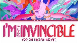 ADO - I'M INVINCIBLE (One Piece Film Red OST) | Lyrics