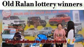 Old Ralan lottery winners list || Old age mission