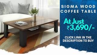 Crystal Furnitech Sigma Engineered Wood Coffee Table