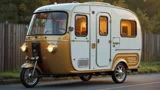 Who Needs a House? This Tiny Camper Tricycle RV Lets You Roam Free! 