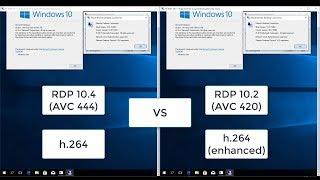 Windows 10 1709 new amazing RDP (comparison)