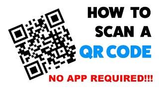 How To Scan QR Code - Quick Tutorial On Scanning A QR Code Using Your Phone / iPhone / Android