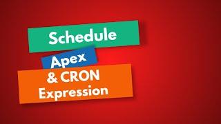 Schedule Apex and CRON Expression With full Examples #CRONExpression #scheduleApex