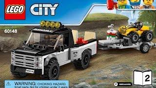 Lego City Great Vehicles ATV Race Team 60148 Instructions DIY Book 2