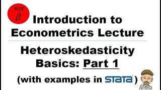 Heteroskedasticity Part 1 - Introduction to Econometrics Lecture