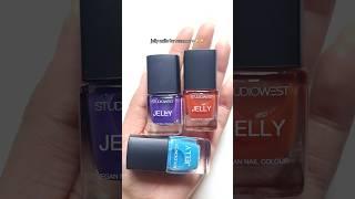 Would you wear these jelly nail polishes for Summer? ️ |  Westside Jelly Nail Polishes 