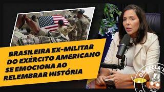 Brasileira Patricia O'Dea, EX MILITAR do exército americano relembra história marcante.