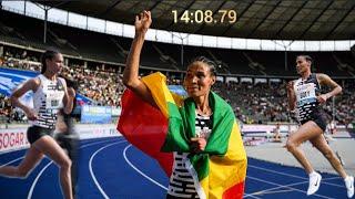 Letesenbet Gidey 5000m World Record Attempt At BERLIN ISTAF 2023 (full race)