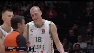 Virtus Bologna-Zalgiris Kaunas, gli episodi che hanno fatto infuriare Banchi