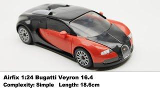 Full Build Video - Bugatti Veyron 16.4 1:24 Airfix Quickbuild