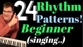 Piano Rhythm Pattern Exercises for beginners!