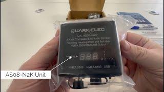 Unboxing the Quark-elec QKAS08-N2K three-axis Compass & Attitude Sensor