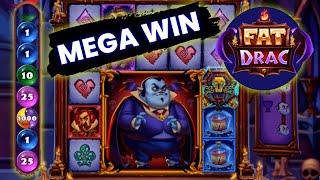 BIG WIN On Fat Drac | Push Gaming Slot ($0.10 Bet)