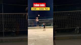 Vua bán vé THÀNH CHÁO ! Bóng giòn tan luôn ... #volleyballbct