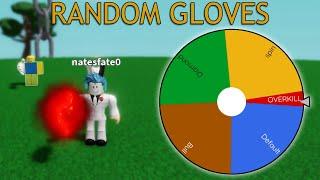 I Hosted a Random Glove Tournament! - Roblox Slap Battles