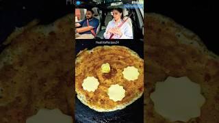 Ananya Pandey is Cheese Cheese person#shorts#ananyapandey#dosa#ytshorts#healthierecipes24