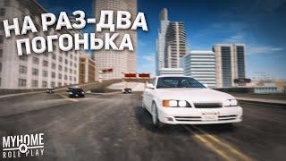  ПОГОНЯ ЗА СТРИТРЕЙСЕРОМ НА MY HOME RP B GTA SAMP !