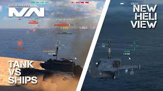 One Stealth Destroyer vs Tank | New Helicopter View | Modern Warships Update
