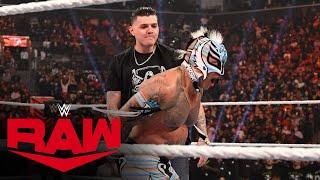 Dominik Mysterio hits Rey Mysterio with the 619: Raw, Oct. 10, 2022