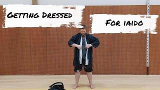 iaido: Getting dressed for training