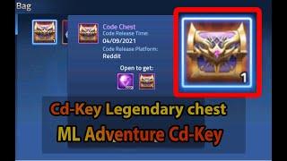 ML Adventure [New] Cd-Key Legendary chest Free Diamond 2021 April redeem code game