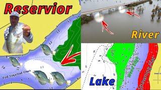 How to Locate Crappie in the EARLY SUMMER (Lakes, Rivers, Reserviors)