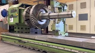 Safop Leonard 60-1300 CNC Lathe Siemens 840D solution line MACH4METAL 15.000 mm with C-Axis Driven 4