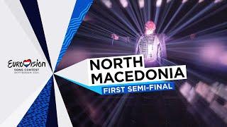 Vasil - Here I Stand - LIVE - North Macedonia  - First Semi-Final - Eurovision 2021