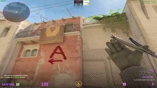 CS2 Mirage All instant window smokes in under a minute (insta window)