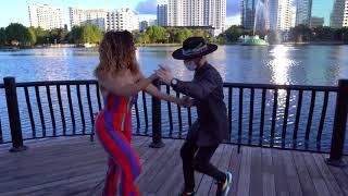 Jorge Burgos and Tanja Kensinger Bachata Dancing