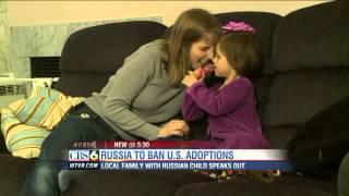 Family with Russian child reacts to possible adoption ban