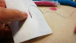 Broderie perlée - Techniques de Nathalie Bertin