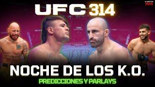 Predicciones UFC 314: ¿Quiénes se coronarán en Miami?
