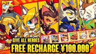 Rise Of Kittens Idle RPG Private Server - Free Top Up ¥100.000 , Give All Heroes , All Resources